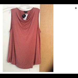 New Bobeau -Desert sand color women layered top